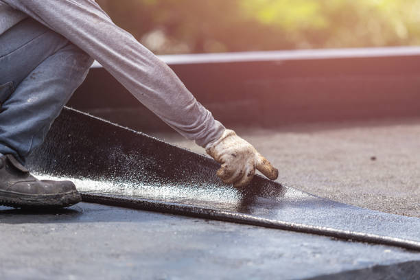 Professional Waterproofing technician working in Chester Gap, VA